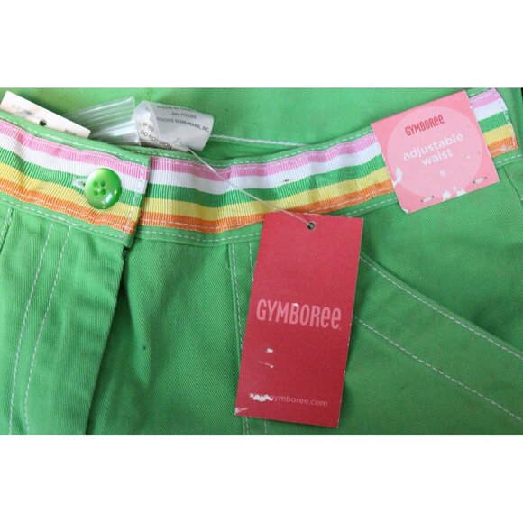 NWT 2006 Gymboree Tutti Fruity 4pc Outfit sz 6 Tank Capris Sunglasses Flip Flop - Picture 11 of 16